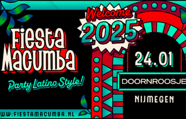 Poster Fiesta Macumba Doornroosje januari 2025