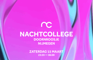 Banner Nachtcollege 15 maart Doornroosje