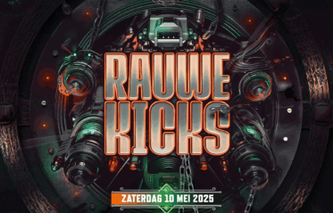 Rauwe Kicks banner Doornroosje 10 mei